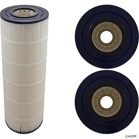 Filbur 8.5 x 23.37 in. protective Replacement Filter Cartridge, 100 sq ft. PC1290